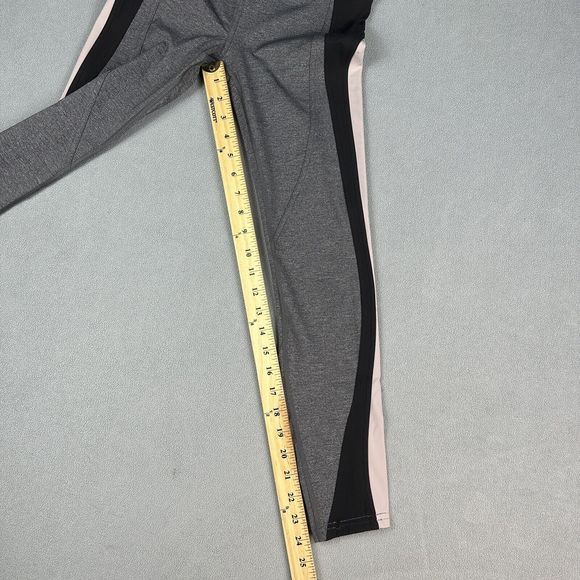 Lululemon Get Going Train Leggings Womens 4 Gray Black Pink Blush High Rise 24" - Picture 3 of 13